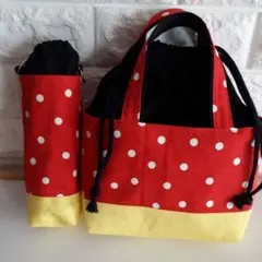 ☆ハンドメイド☆ランチトートバックセット