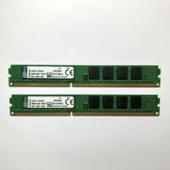 Kingston デスクトップ用Low Profileメモリ 8GB 2枚セット - メルカリ