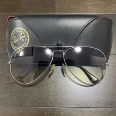 Ray-Ban Aviator サングラス シルバー グラデーション