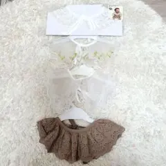 【Reさま専用】ベビー つけ襟 セット（レース・刺繍）