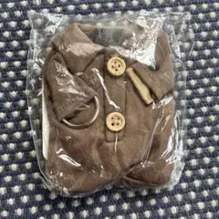 ポロシャツ型携帯電話ポーチ ブラウン