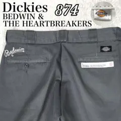 Dickies 874 スタッズカスタム チャコール W30L30 Dickies - ディッキーズ 874 スタッズカスタム 30×30 ブラックの通販