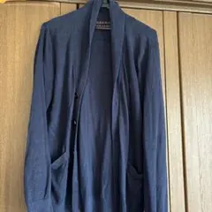 BURBERRY BLACK LABEL カーディガン ネイビー