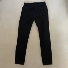 ユニクロ　ウルトラストレッチ　スキニー　パンツ　ブラック　Sサイズ