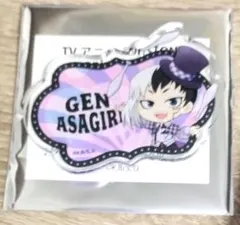 ドクターストーン　アニメイトカフェ　あさぎりゲン　アクリルバッジ　サーカス