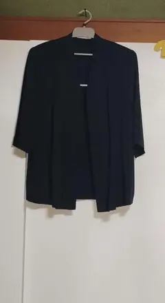 黒の春物ジャケットLLサイズ