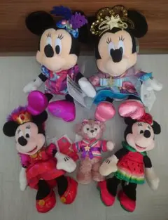 週末セール新品♥ミニーマウス ぬいぐるみセット&シェリーメイちゃん