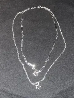 ネックレス 星 二連 y2k