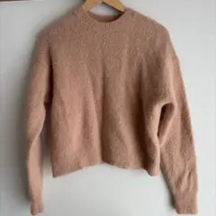 BEAUTY &YOUTH ピンク ウール混紡 セーター