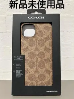 新品 COACH iPhone 15 plus ケース