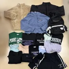 女の子　140〜150センチ　まとめ売り　アウター　リュック　トレーナー等