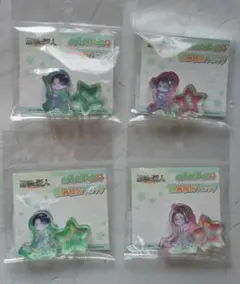 進撃の巨人 めろんぽっぷ　積み積みブロック リヴァイ　ハンジ　4個セット