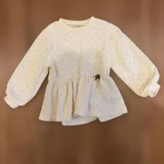 petit main 微裏起毛　チュニック　トレーナー　100