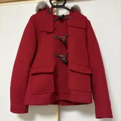 新品☆earth music&ecology ダッフルコート Sサイズ 赤