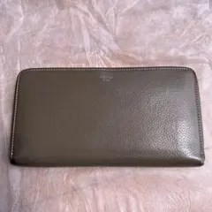 CELINE 長財布 ラウンドファスナー グレージュのサムネイル