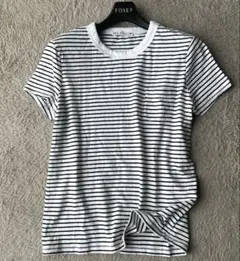 ZARA ザラ ボーダー 半袖Tシャツ Sサイズ 胸ポケット付き