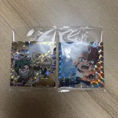 緑谷出久・轟焦凍 ホログラムステッカー2枚セット