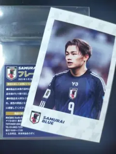 中村敬斗 サッカー日本代表 SAMURAI BLUE フレームログ - メルカリ