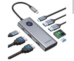 【3/31まで】ORICO 8 in 1 ドッキングステーション