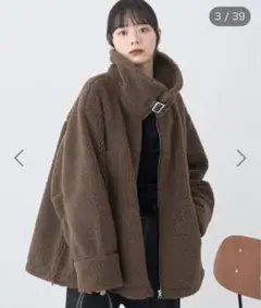 earthmusic&ecology ボアジャケット❤️