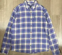 00s Patagonia オーガニックコットン チェックシャツ L