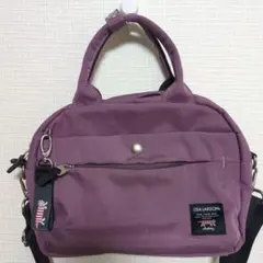 未使用 LISA LARSON リサラーソン ショルダーバッグ 仕切り沢山