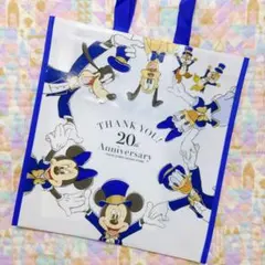 ディズニーストア　ショッピングバッグ　20周年