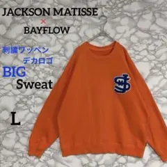 一点物 ビッグサイズ　JACKSON MATISSE スウェット　刺繍 完売品のサムネイル