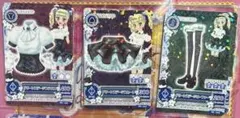 3458♢クロスヒーリングコーデ アイカツ LoLiGoThic ユリカ いちご