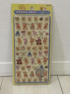 正規品　ボンボンドロップシール　くまのプーさん