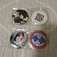 ゴールデンボンバー バッジセット 4個