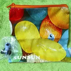 スンスンを探せマスコット&スクエアポーチ2点セット