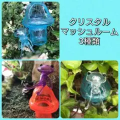 フォーチュンワンダクリスタルマッシュルーム3種類セット ワンダーフロッグ