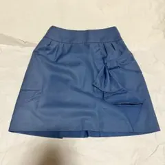 WILLSELECTION ウィルセレクション リボン ミニスカート 1 ブルーのサムネイル
