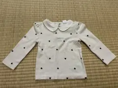 baby gap ハート　襟付きトップス