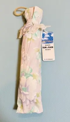 晴雨兼用 折りたたみ傘 花柄