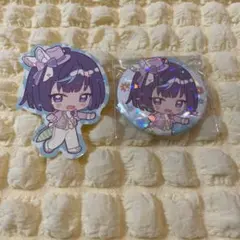 あんスタ アニカフェ エス 缶バッジ ステッカー