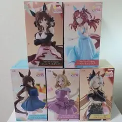 ウマ娘 トリオトライトフィギュア ラウワン限定5種セット オルフェーヴル他