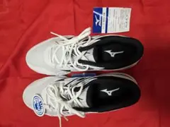 Mizuno WIDE ホワイト/ブラック スニーカー