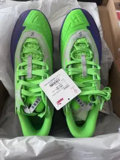 PUMA ZERO バスケットシューズ グリーン/パープル