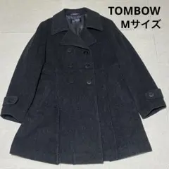 TOMBOW トンボ　ウールダブルブレストPコート M 学生　スクール