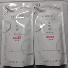 雪肌精 クリアウェルネス 敏感肌用 泡洗顔 詰め替え用 140mL 2袋