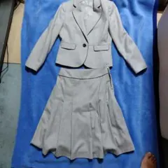 グレー スカートスーツ 上下セット