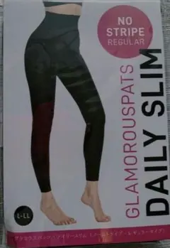 グラマラスパッツ　デイリースリム(ノーストライプ　レギュラー L-LLサイズ