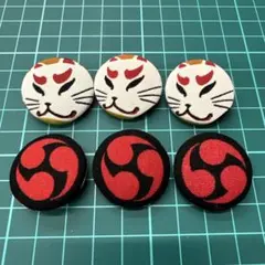 くるみボタン　ヘアゴム　120