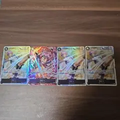 r*a様 ワンピース カードゲーム コビー 4枚セット
