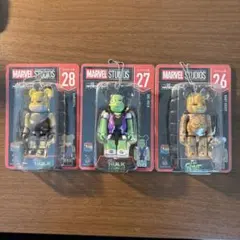 MARVEL BE@RBRICK キーホルダー 3種セット
