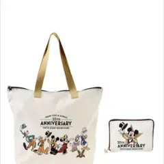 ディズニーストア25周年　トートバッグ　ポケッタブル