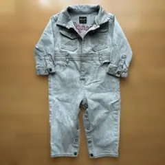 Wrangler デニム オーバーオール つなぎ　80