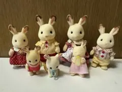 シルバニアファミリー　ショコラウサギファミリー　赤ちゃん　ふたごちゃん